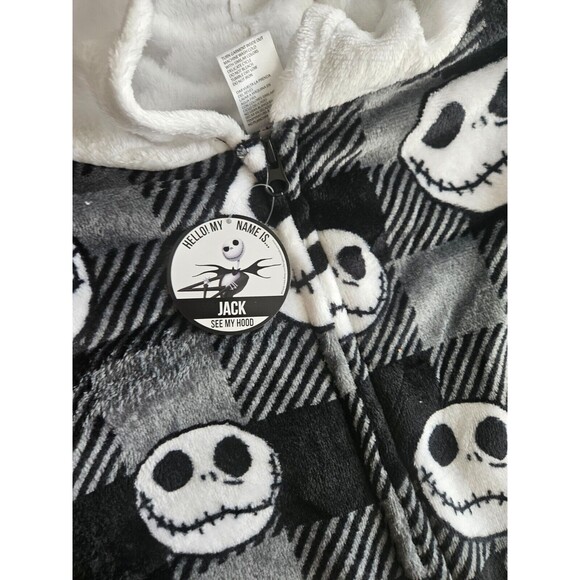 New DISNEY Women Nightmare Before Christmas Sleepwear with Hood, Jack NWT - Picture 5 of 11